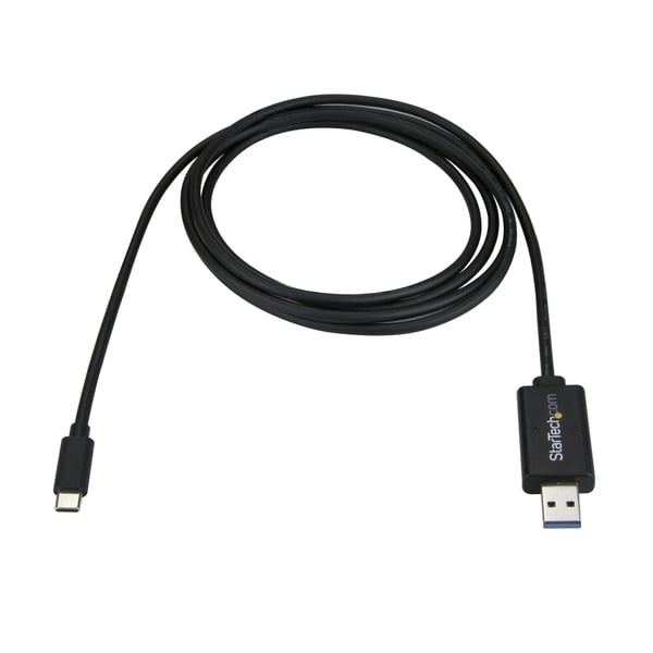 StarTech.com USBC3LINK USB-kabel USB 3.2 Gen 1 (3.1 Gen 1) 2 m USB A USB C 5 Gbit/sek. Sort
