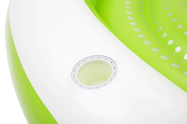 Bestway 43120 pool- och badmadrass Grön, Vit Monokromatiskt PVC Flytande ö
