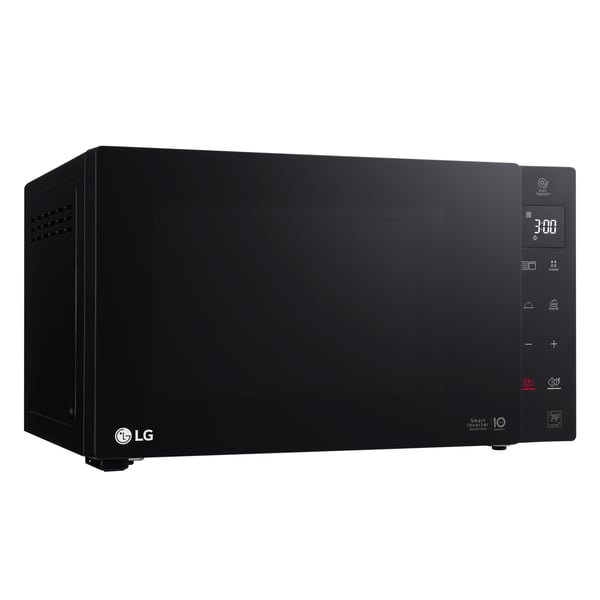 LG MH6535GDS mikroaaltouuni Musta Yhdistelmämikroaaltouuni Pöytämalli 25 L 1150 W