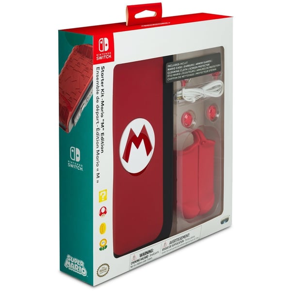 PDP 500-022-EU transportabel spillekonsol etui Nintendo Sort, Rød, Hvid PDP 500-022-EU transportabel spillekonsol etui Nintendo Sort, Rød, Hvid