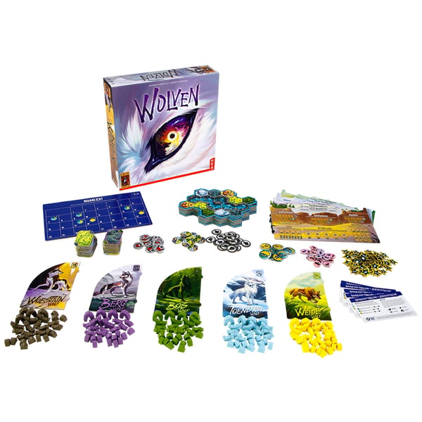 999 Games Wolven 75 min Lautapeli Strategia