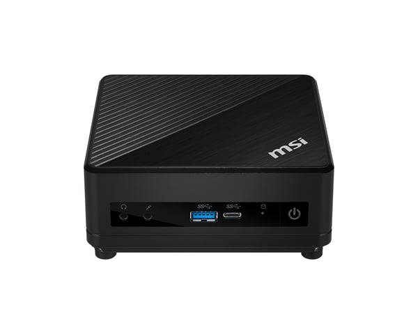 MSI Cubi 5 10M-048DE Intel® Core™ i5 i5-10210U 8 GB DDR4-SDRAM 256 GB SSD Windows 10 Pro Mini PC Mini-PC Svart