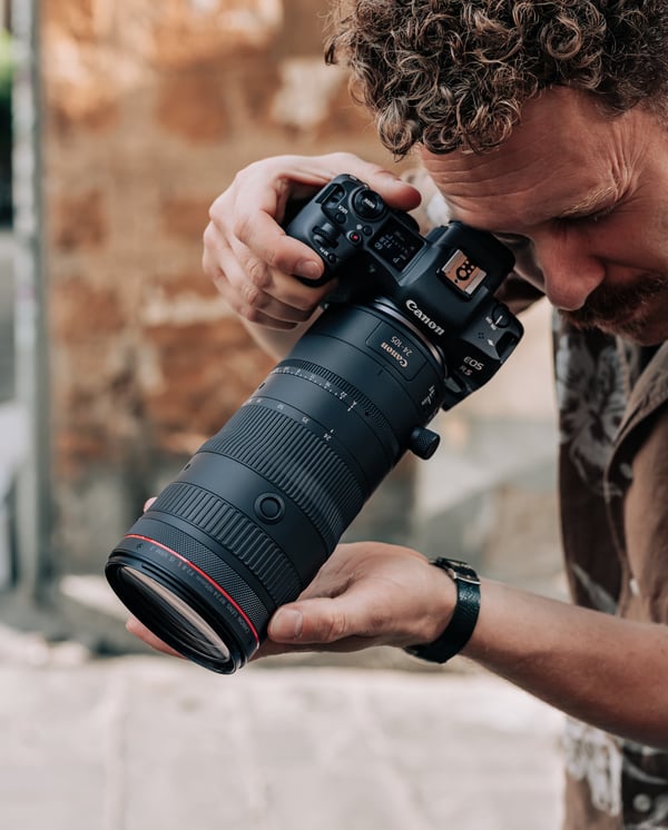 Canon RF 24-105mm F2.8 L IS USM Z MILC Zoomobjektiv Svart
