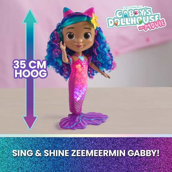 Gabby's Dollhouse GDH OTH Movie Feature Mermaid Doll GML