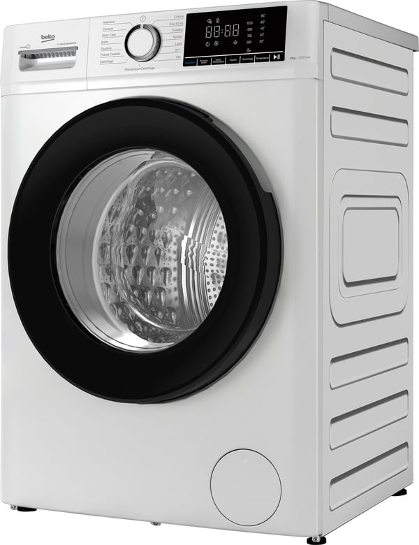 Beko b100 BMX8126DB vaskemaskine Front-læsning 8 kg 1200 rpm Hvid