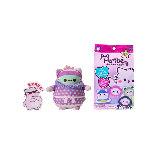 Pembe - Blind Bag Clip On Plush