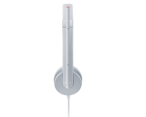 Lenovo 100 Stereo Analogue Headset Kabel Kontor/callcenter Silver