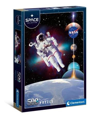 Clementoni Space Kontur puslespil 500 stk Kunst Clementoni Space Kontur puslespil 500 stk Kunst