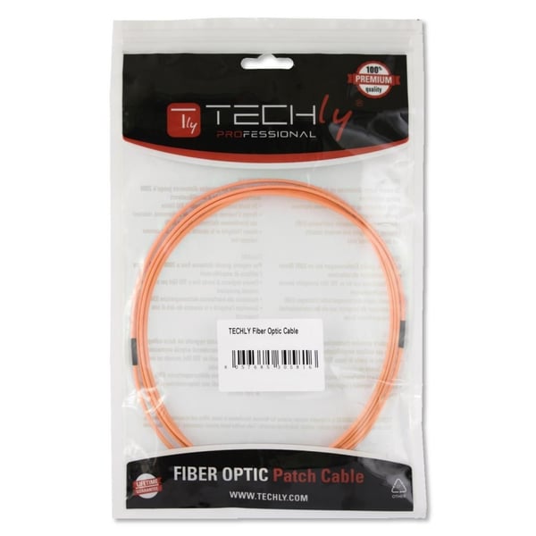 Techly ILWL D5-LCLC-010 InfiniBand och fiberoptisk kabel 1 m LC Orange