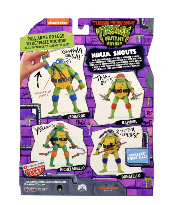 Teenage Mutant Ninja Turtles Ninja Shouts Leonardo