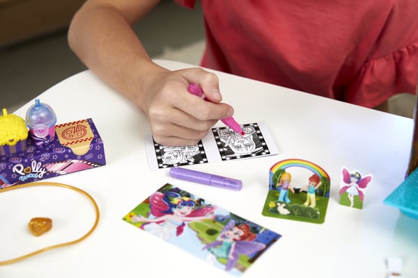 Polly Pocket Un-Box-It Popcorn Box