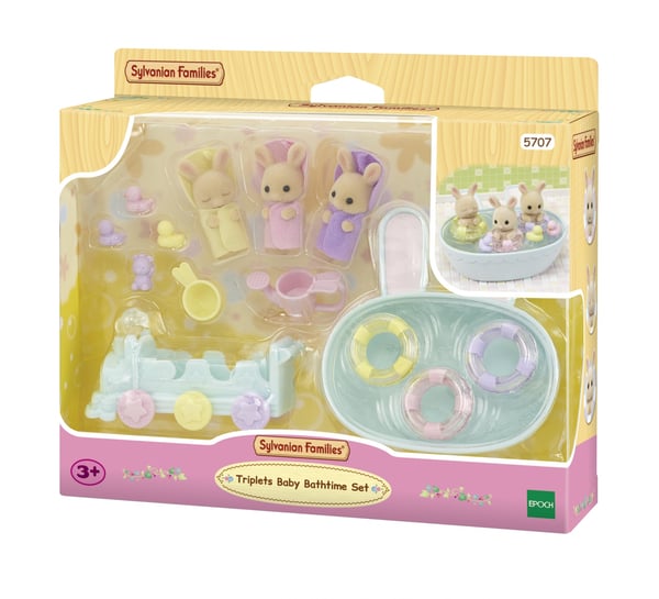 Sylvanian Families Kolmosten kylpysetti