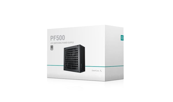 DeepCool PF500 virtalähdeyksikkö 500 W 20+4 pin ATX ATX Musta