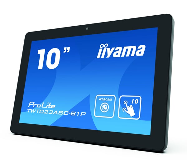 iiyama TW1023ASC-B1P skærm i mødelokale 25,6 cm (10.1") 1280 x 800 pixel LED 802.11b, 802.11g, Wi-Fi 4 (802.11n) Bluetooth