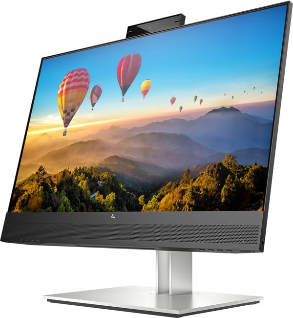 HP E24m G4 platta pc-skärmar 60,5 cm (23.8") 1920 x 1080 pixlar Full HD Svart, Silver