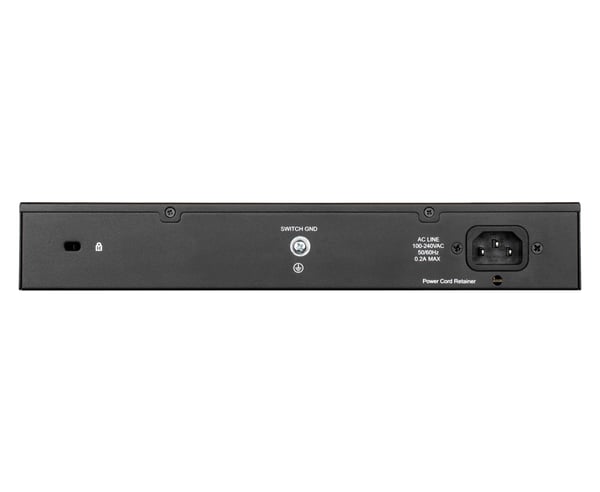 D-Link DGS-1100-24PV2 netværksswitch Administreret L2 Gigabit Ethernet (10/100/1000) Strøm over Ethernet (PoE) Sort