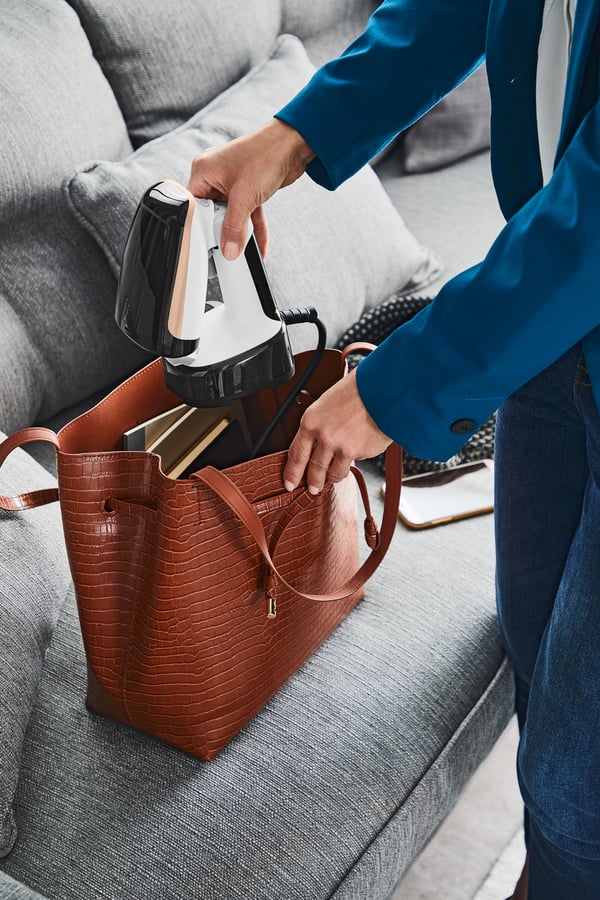 Rowenta DR3030 Handhållen klädångare 0,12 l 1300 W Svart, Vit, Rosa