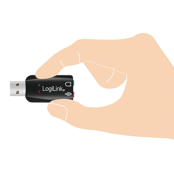 LogiLink UA0053 lydkort 5.1 kanaler USB