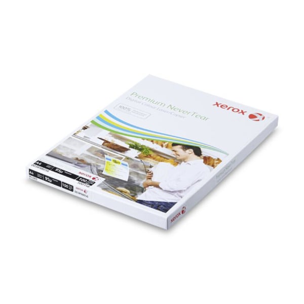Xerox 003R98091 tulostuskalvo Laser A4 (210×297 mm) Polyesteri Valkoinen 100 arkkia