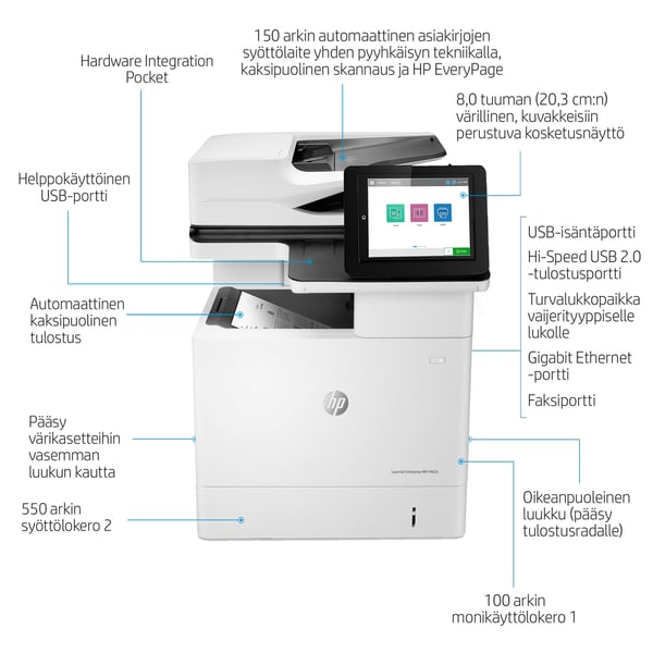 HP LaserJet Enterprise MFP M635h