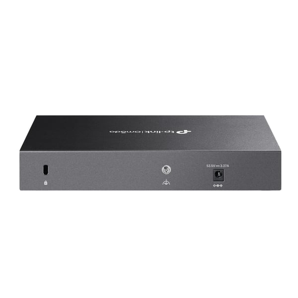 TP-Link Omada SG2210XMP-M2 nätverksswitchar hanterad L2/L2+ 2.5G Ethernet (100/1000/2500) Strömförsörjning via Ethernet (PoE) stöd Bords-/väggmontering Svart