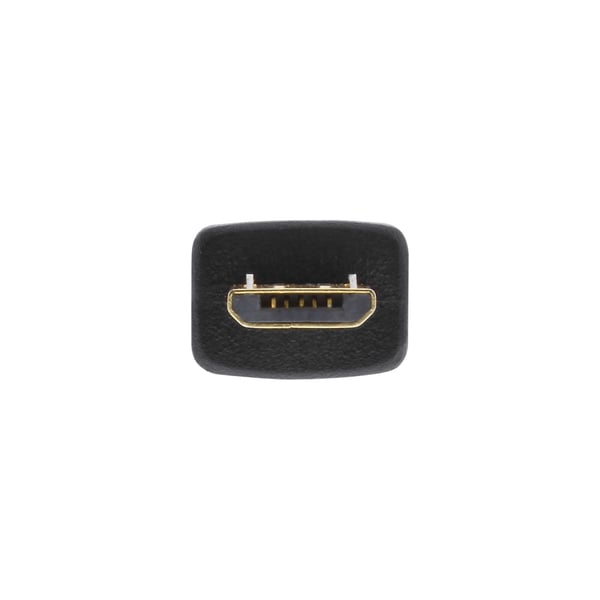 InLine 31710F USB-kabel USB 2.0 1 m Micro-USB B USB A 0,48 Gbit/sek. Sort