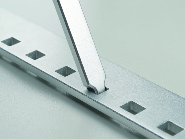 Conceptronic ERGO Foldable Aluminum Laptop Ställ till bärbara datorer Aluminium 39,6 cm (15.6")
