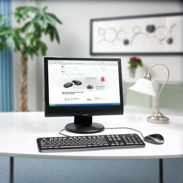 Logitech K120 - Tastatur - USB - Belgien