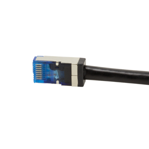 LogiLink CQ7033S netværkskabel Sort 1 m Cat6a S/FTP (S-STP)
