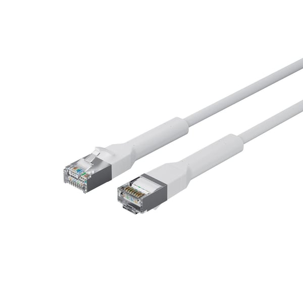 Lanview LV-6AFTP-FLEX-ANG-01W-S netværkskabel Hvid 1 m Cat6a U/FTP (STP)