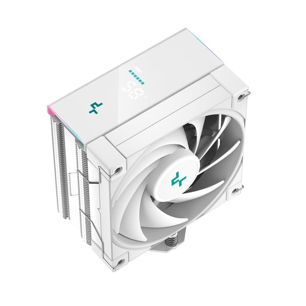 DeepCool AK400 Digital WH Processor Luftkøler 12 cm Hvid 1 stk