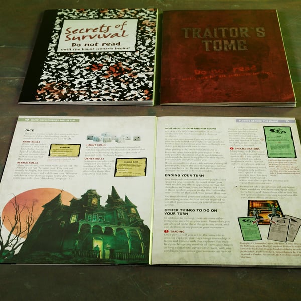 Avalon Hill Betrayal at House on the Hill Avalon Hill Betrayal at House on the Hill 90 min Brädspel Strategi