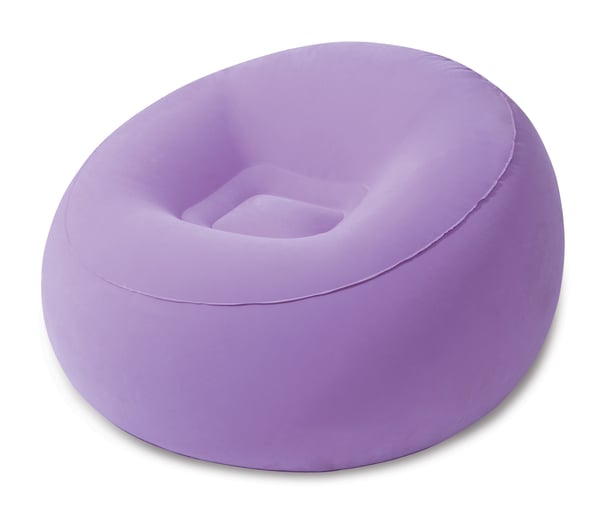 Bestway 75052 ilmatäytteinen nojatuoli Yksittäinen tuoli Sininen, Punainen, Violetti