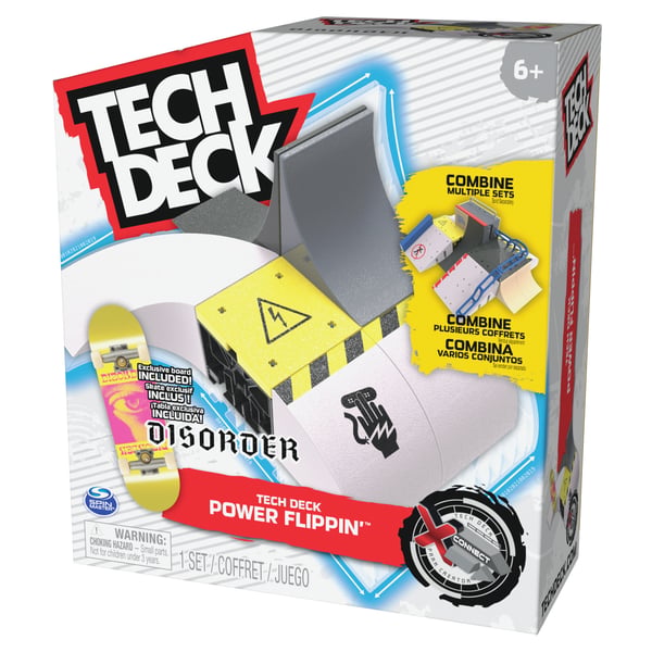 Tech Deck TED ACS XCnnctParkCreatorHighVoltage GML Sormiskeittilautasarja