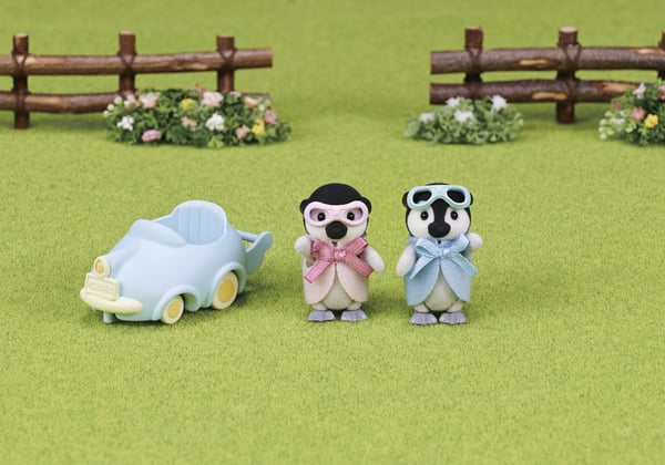 Sylvanian Families Baby pingviner Cykel & Legesæt