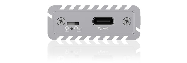 ICY BOX IB-1817Ma-C31 SSD kabinet Sølv M.2