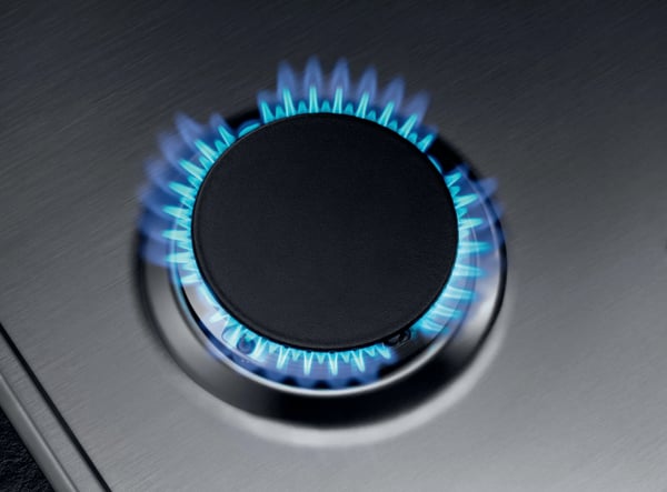 AEG HGB75400SM Rustfrit stål Indbygget 75 cm Gaskomfur 5 zone(s)