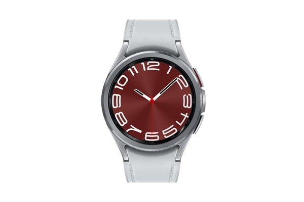Samsung Galaxy Watch6 Classic 3,3 cm (1.3") OLED 43 mm Digital 432 x 432 pixlar Pekskärm Silver Wi-Fi GPS