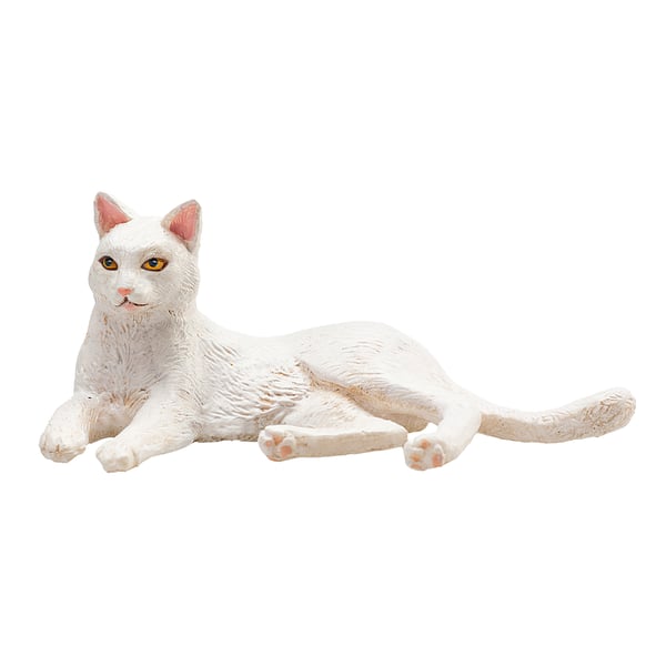 Mojo Fun Cat Lying White