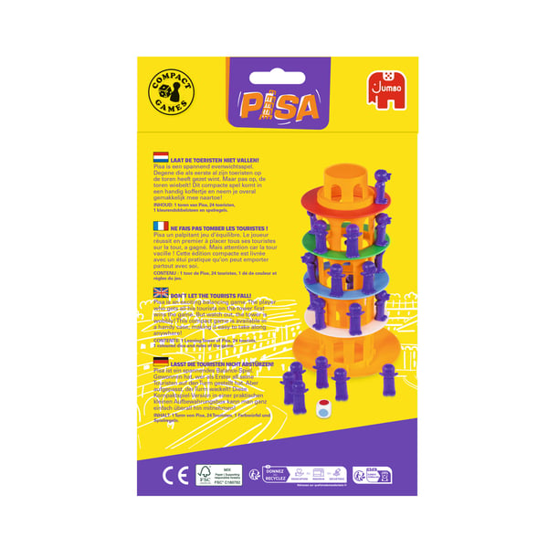Pisa 12679 lautapeli 20 min Hienomotoriikkaa kehittävä peli (Näppäryys)