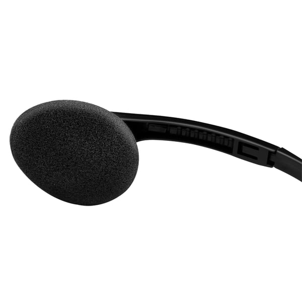 LogiLink HS0052 hörlur och headset Kabel Huvudband Kontor/callcenter Svart