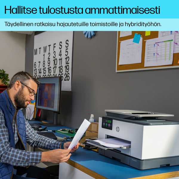 HP OfficeJet Pro 9130b Langaton All-in-One Väri Tulostin, Kaksipuolinen tulostus; Kopiokone, skanneri