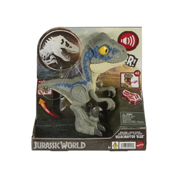 Jurassic World MEGA ROAR Velociraptor 'Blue'