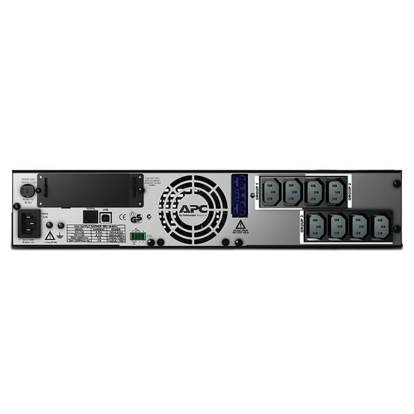 APC Smart-UPS UPS-enhed Interaktivt indgangsstik 1,5 kVA 1200 W 8 AC stikkontakt(er)