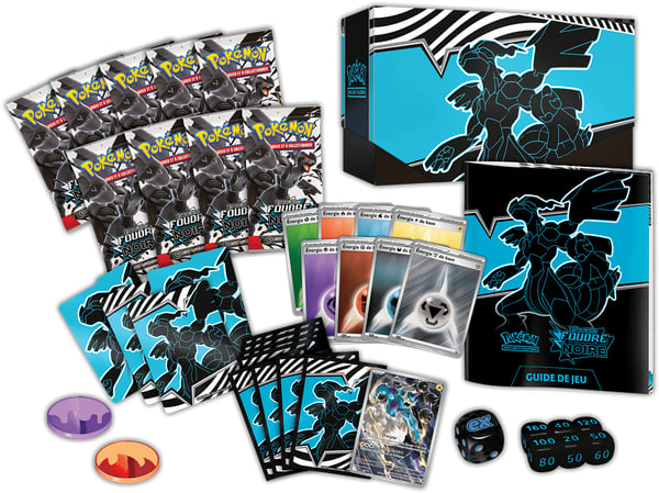 Asmodee Pokémon : Coffret Dresseur d'Elite Foudre Noire 10 min Kortspel Samlarspel