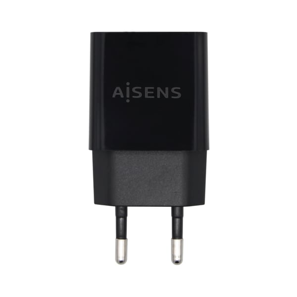 AISENS A110-0527 mobiililaitteen laturi Universaali Musta AC Sisätila