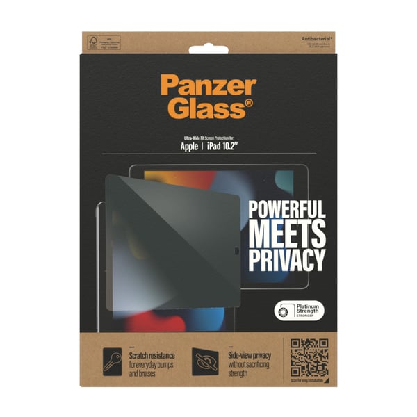 PanzerGlass ® Privacy Skærmbeskyttelse iPad 10.2″ (2019, 2020-2021)