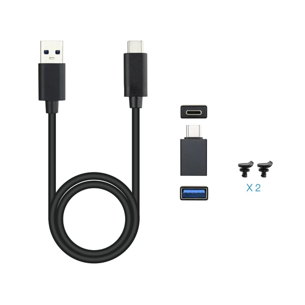 TooQ TQE-2280B Hölje för lagringsenheter SSD-inkapsling Svart M.2