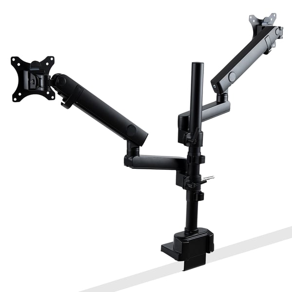 StarTech.com ARMDUALPIVOT fäste och ställ till bildskärm 81,3 cm (32") Bord Svart