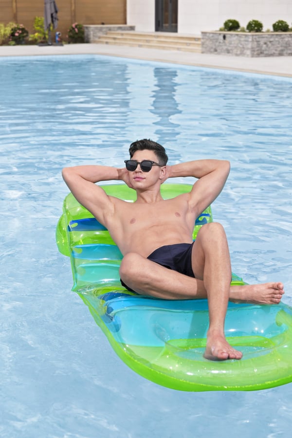 Bestway 43962 pool og strand flyder Flerfarvet Monokromatisk PVC Flydende madras
